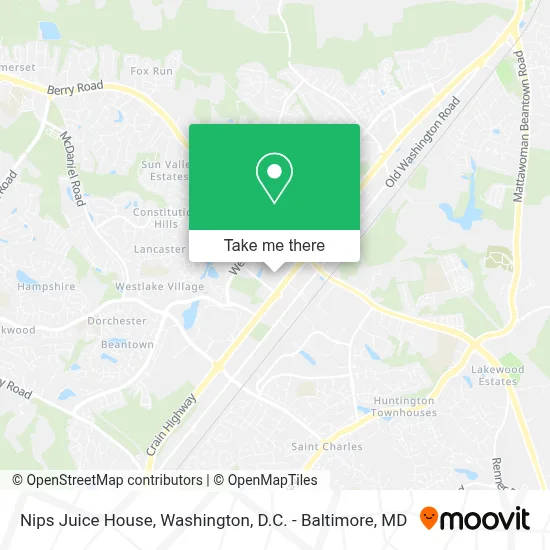 Nips Juice House map