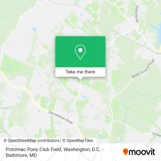 Potomac Pony Club Field map