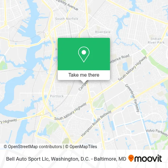 Bell Auto Sport Llc map