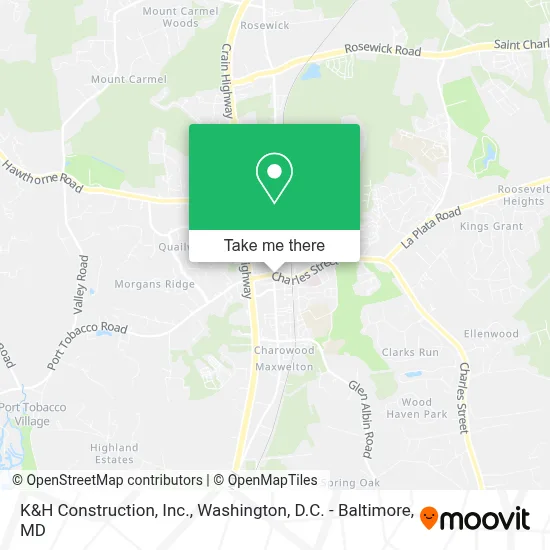 K&H Construction, Inc. map