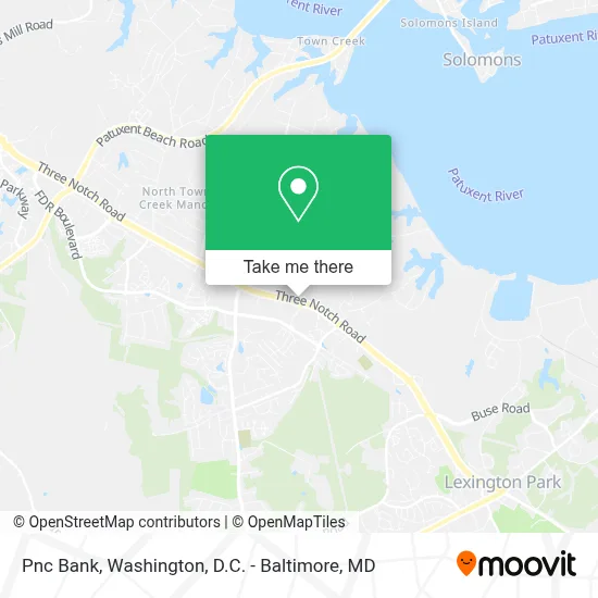 Pnc Bank map