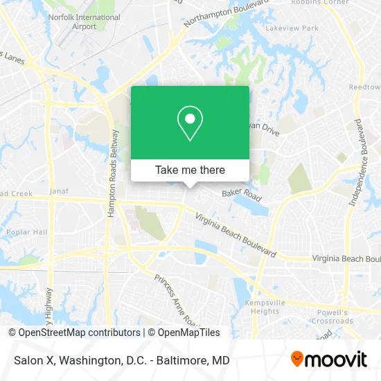 Salon X map