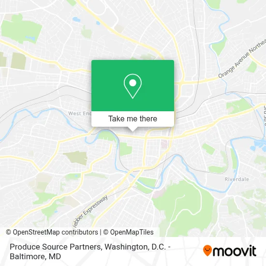 Produce Source Partners map