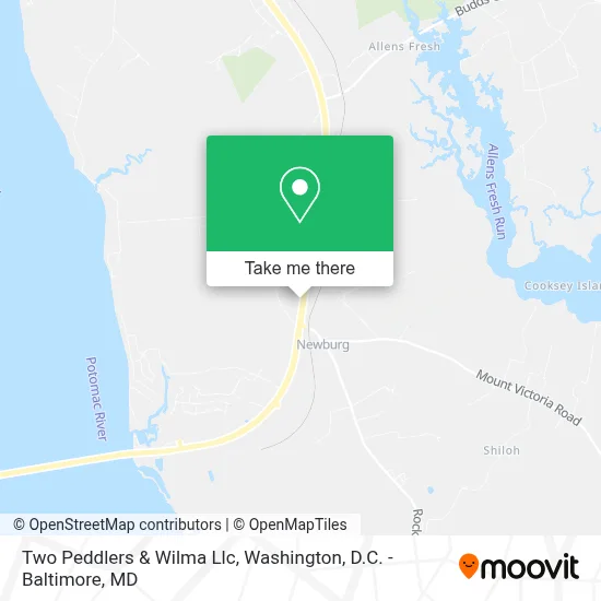 Two Peddlers & Wilma Llc map