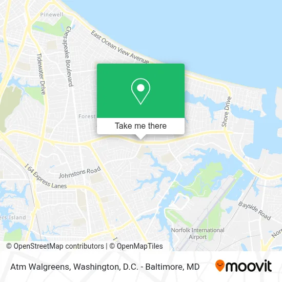 Atm Walgreens map