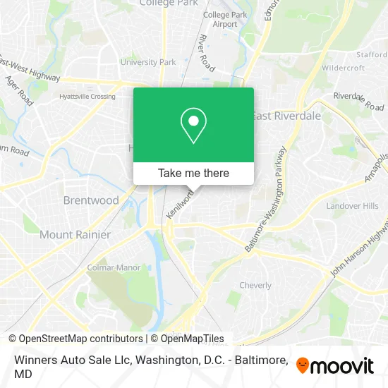 Winners Auto Sale Llc map