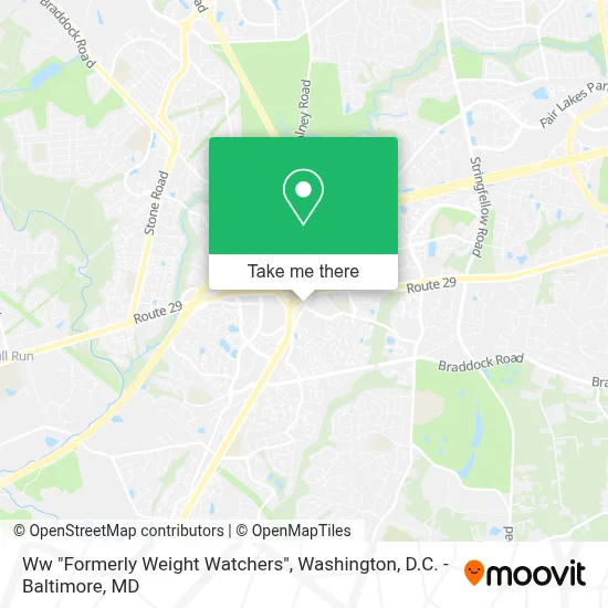 Ww "Formerly Weight Watchers" map