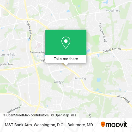 M&T Bank Atm map
