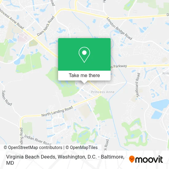 Virginia Beach Deeds map