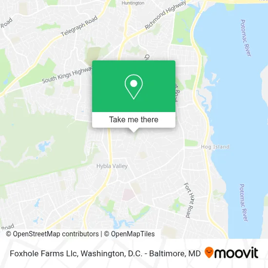 Foxhole Farms Llc map