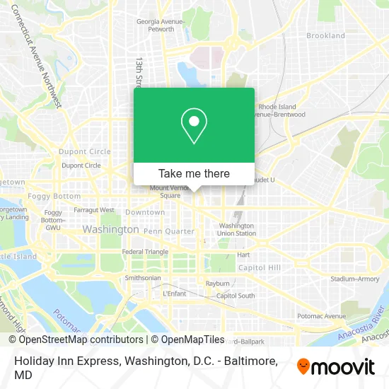 Holiday Inn Express map