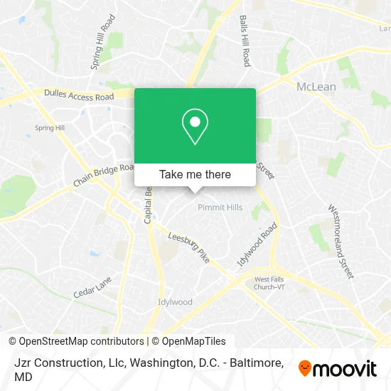 Jzr Construction, Llc map