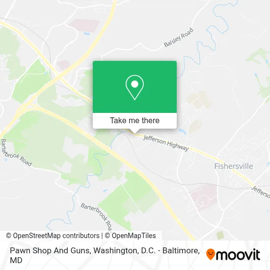 Pawn Shop And Guns map