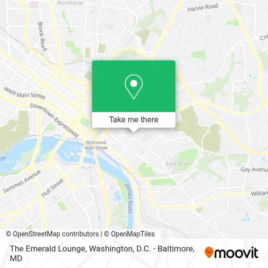 The Emerald Lounge map