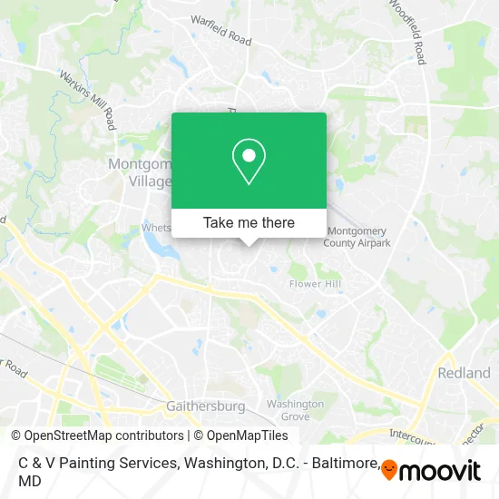 C & V Painting Services map