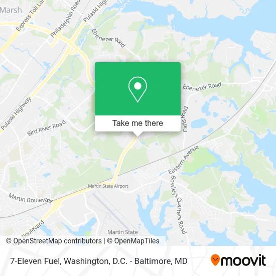 7-Eleven Fuel map
