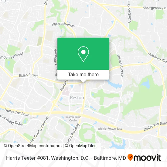 Harris Teeter #081 map