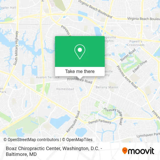 Boaz Chiropractic Center map