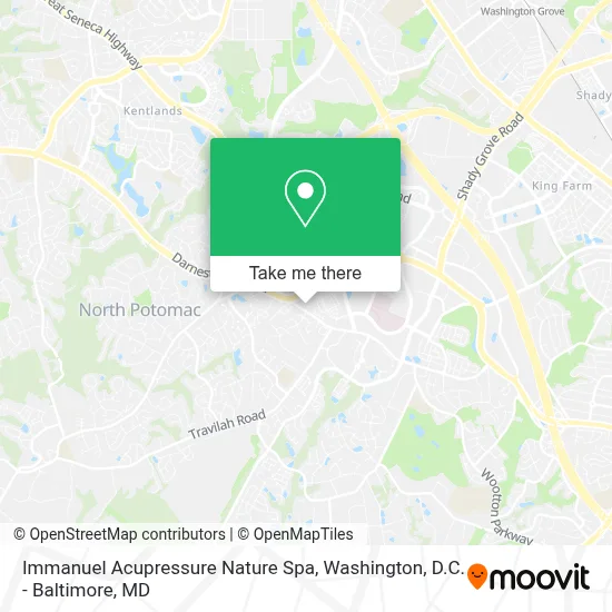 Immanuel Acupressure Nature Spa map