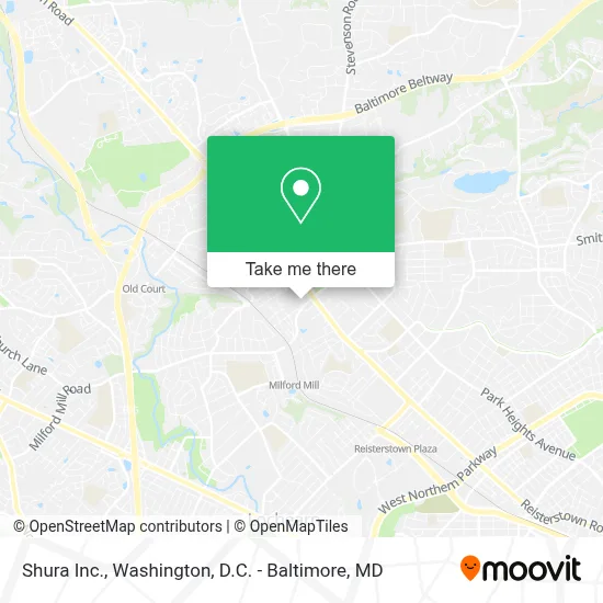 Shura Inc. map