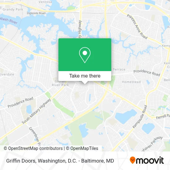 Griffin Doors map