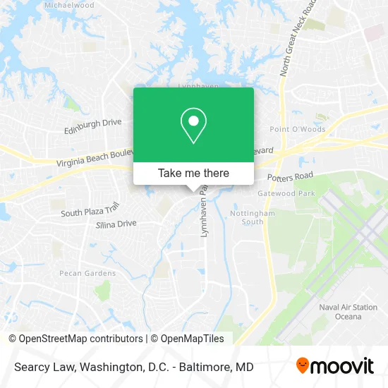 Searcy Law map