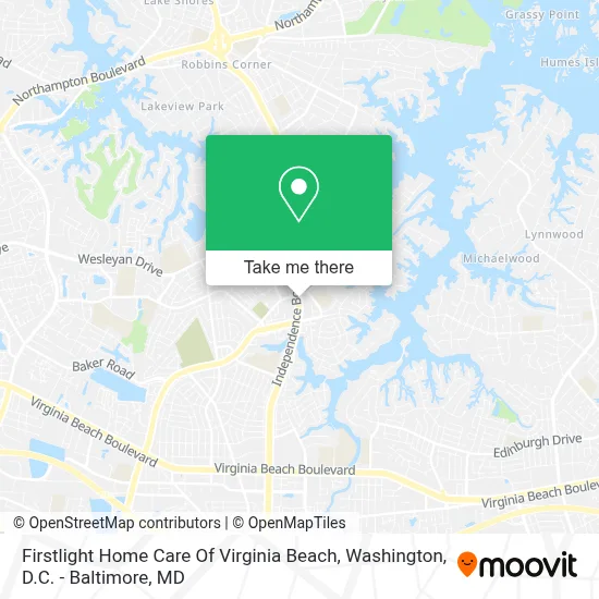 Firstlight Home Care Of Virginia Beach map