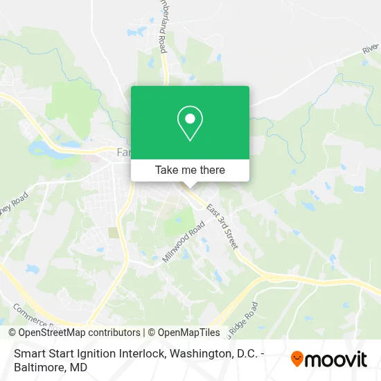 Smart Start Ignition Interlock map