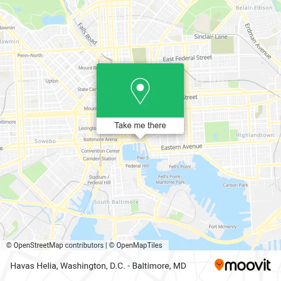 Havas Helia map