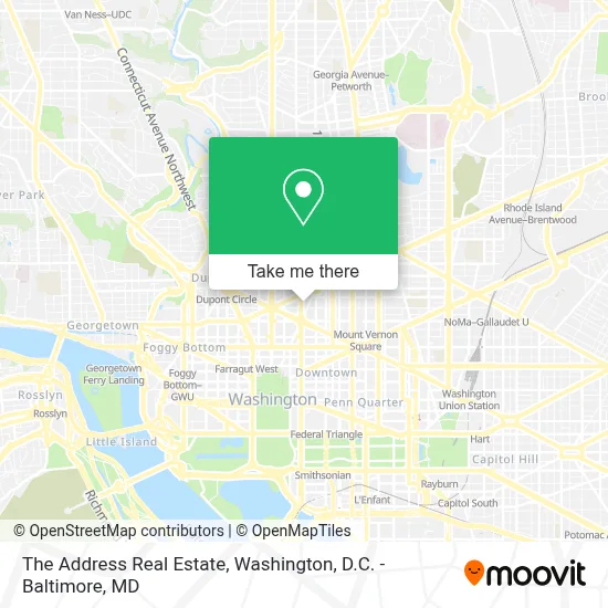 The Address Real Estate map