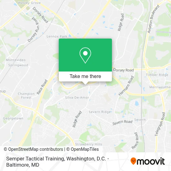Semper Tactical Training map