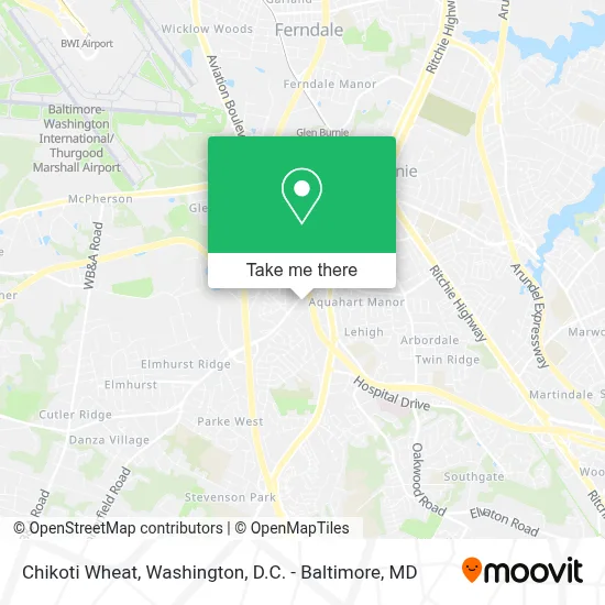 Chikoti Wheat map