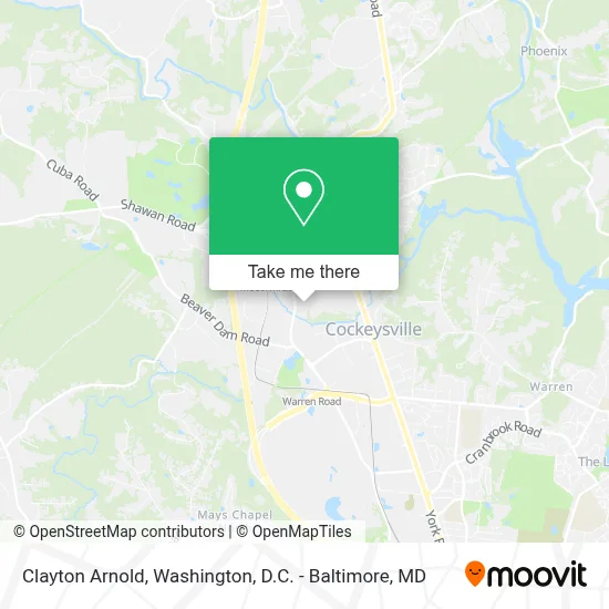 Clayton Arnold map