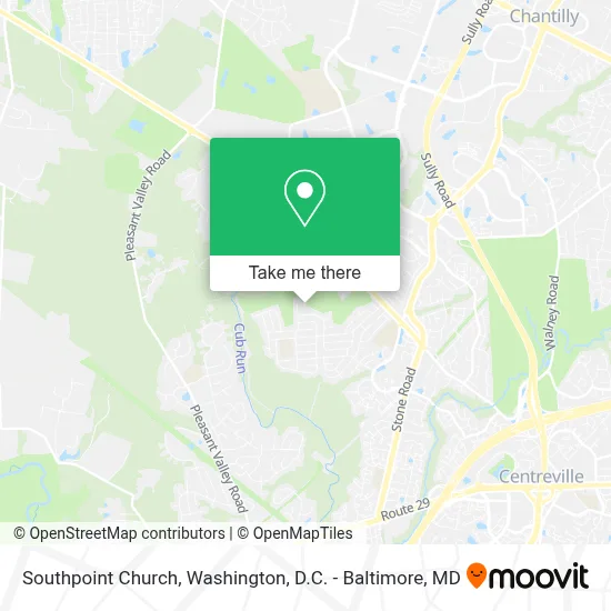 Southpoint Church map