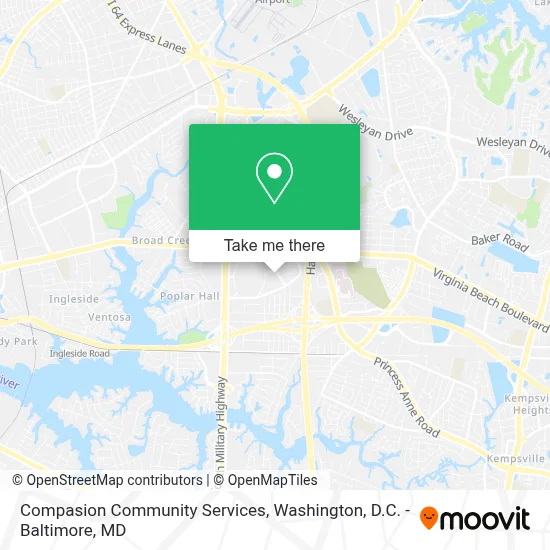 Compasion Community Services map