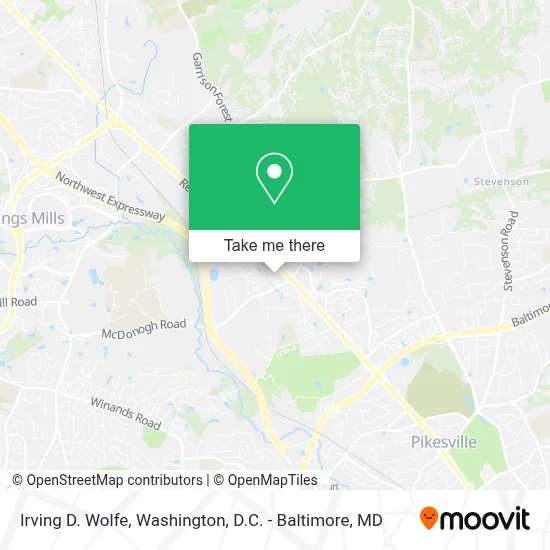 Irving D. Wolfe map