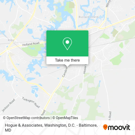 Hogue & Associates map