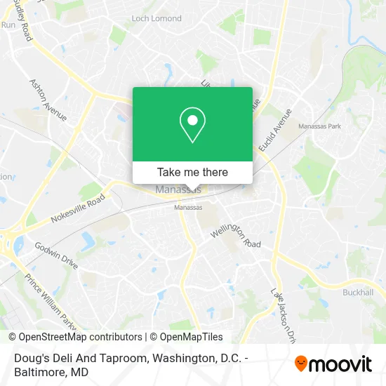 Doug's Deli And Taproom map
