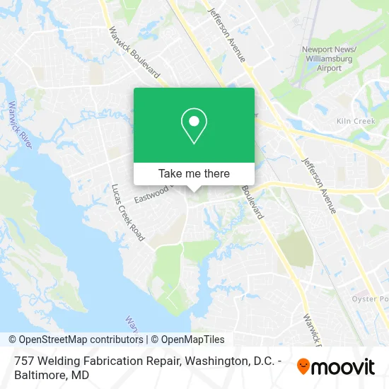 757 Welding Fabrication Repair map