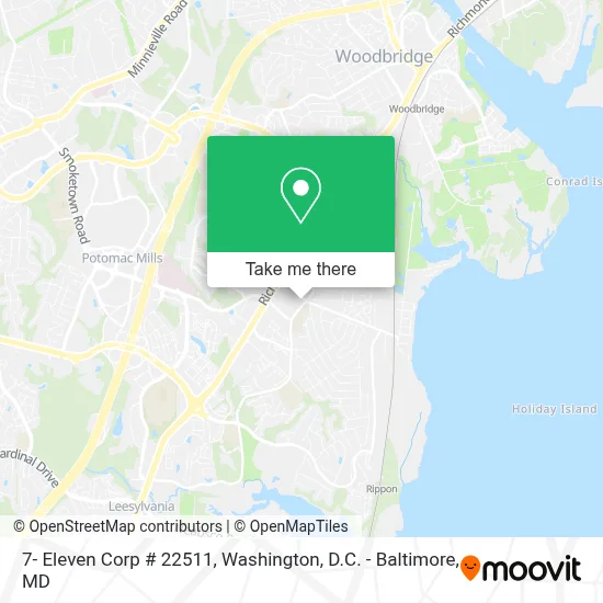 7- Eleven Corp # 22511 map