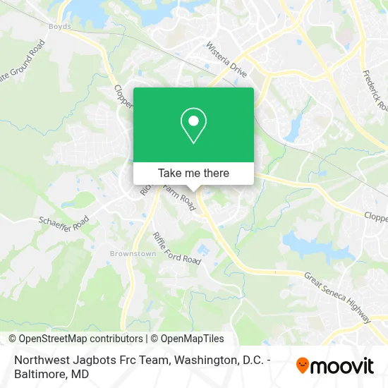 Northwest Jagbots Frc Team map