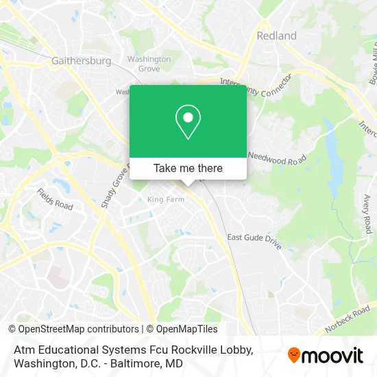 Atm Educational Systems Fcu Rockville Lobby map