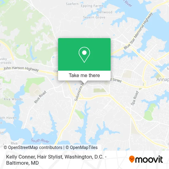 Kelly Conner, Hair Stylist map