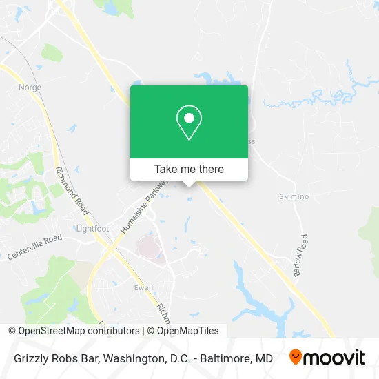 Grizzly Robs Bar map