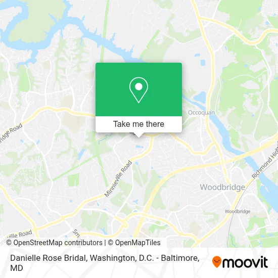 Danielle Rose Bridal map