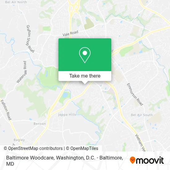 Baltimore Woodcare map