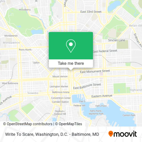 Write To Scare map