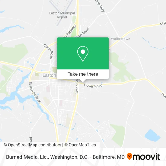 Burned Media, Llc. map