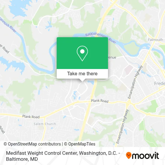 Medifast Weight Control Center map