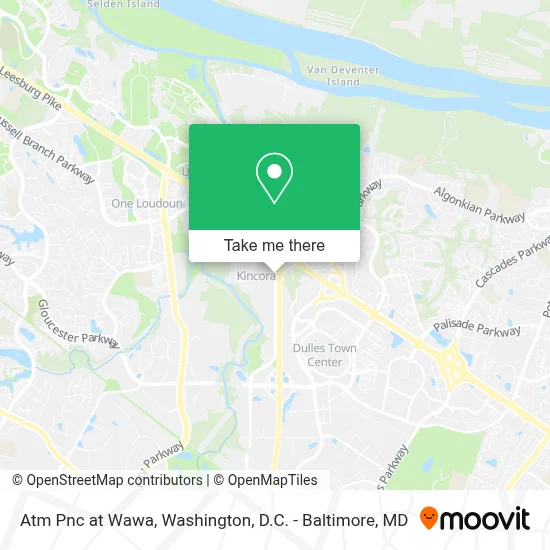 Atm Pnc at Wawa map